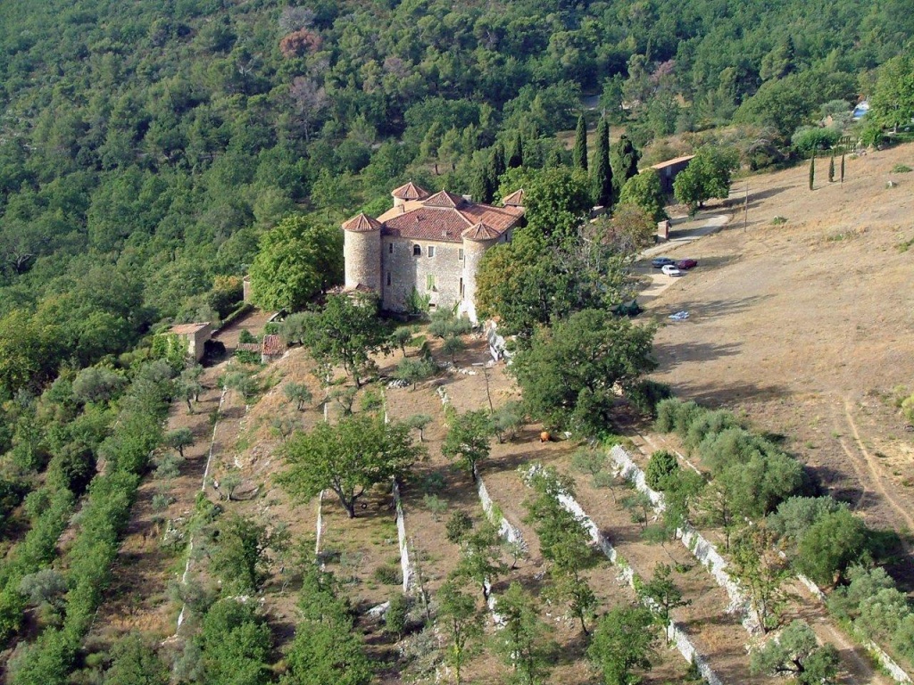 Authentic 15 th century castle for sale in Provence Terres & Demeures