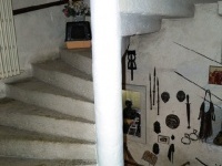 The stairs in the tower